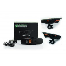 Аудиосистема велосипедная на руль (влагостойкая, фонарик, рация, МР3/USB/SD/Bluetooth/FM-радио) (mod