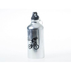 Велосипедная фляга (500ml) (алюминиевая, серебристая) "YKX"