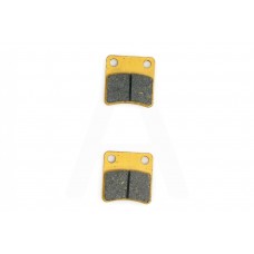 Колодки тормозные (диск) Zongshen WIND/GY50-80 (желтые)