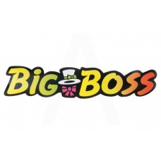Наклейка декор BIG BOSS (21x6см) (#3275)