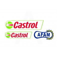 Наклейки (набор) спонсор CASTROL (23х10см)