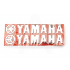 Наклейка буквы YAMAHA (20х6см, 2шт, хром) (#4751)