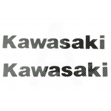 Наклейка буквы KAWASAKI (23х4см) (#HQ111)
