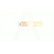 Наклейка буквы YAMAHA (19х5см, 2шт, серые) (#HCT10005)