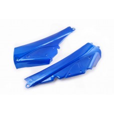 Пластик Active, Wave боковая пара на бардачок (синий) "KOMATCU"