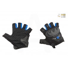 Перчатки без пальцев (mod:MC-29D,size:M, синие) "SCOYCO"