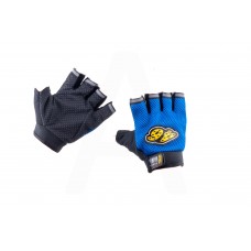 Перчатки без пальцев GO (size:L, синие) 46