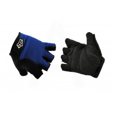 Перчатки без пальцев GLOVE (mod:Freeride, size:L, синие) "FOX"